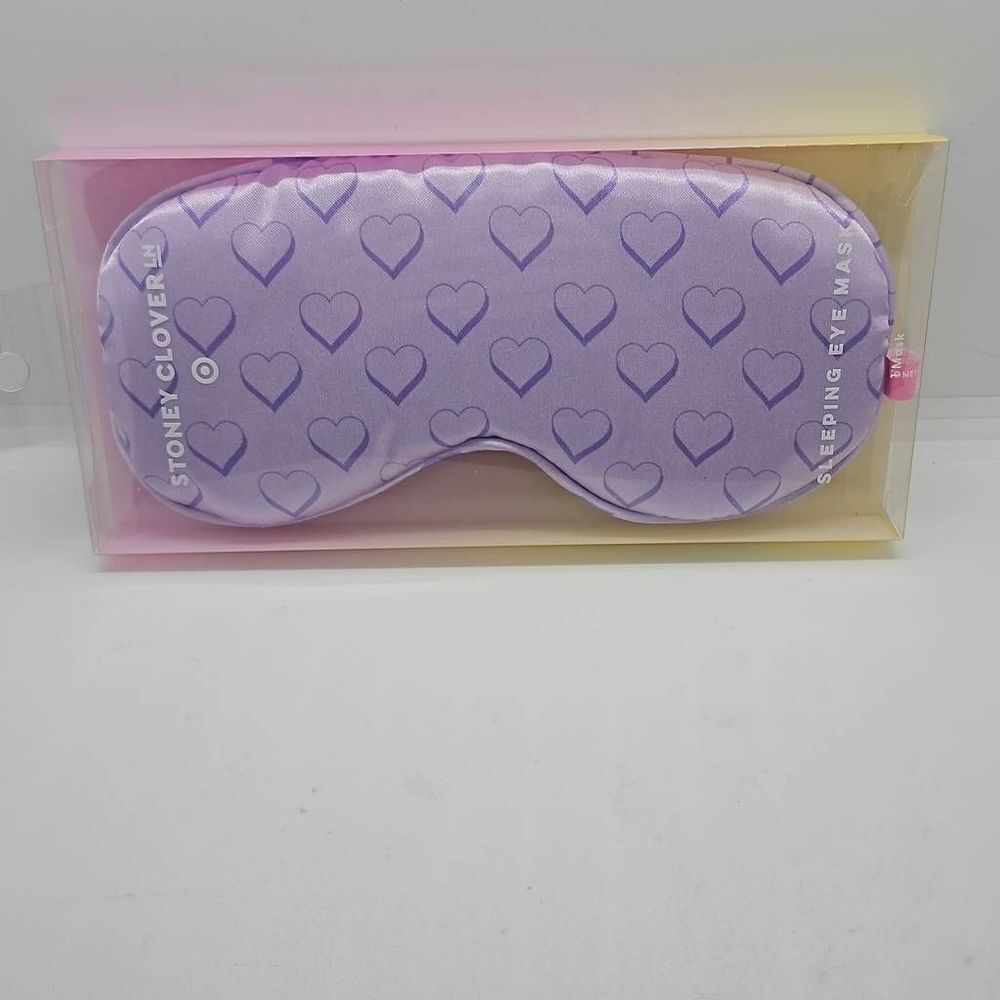 Sleeping Eye Mask Stoney Clover Lane x Target Purple Hearts